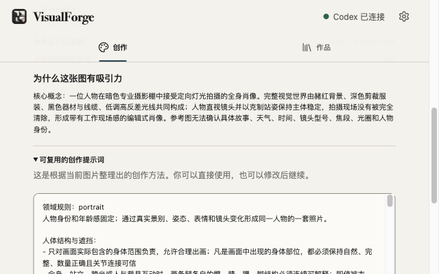 VisualForge 分析参考图